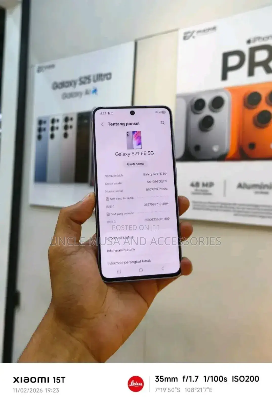 Samsung Galaxy S21 FE 5G 128 GB Purple