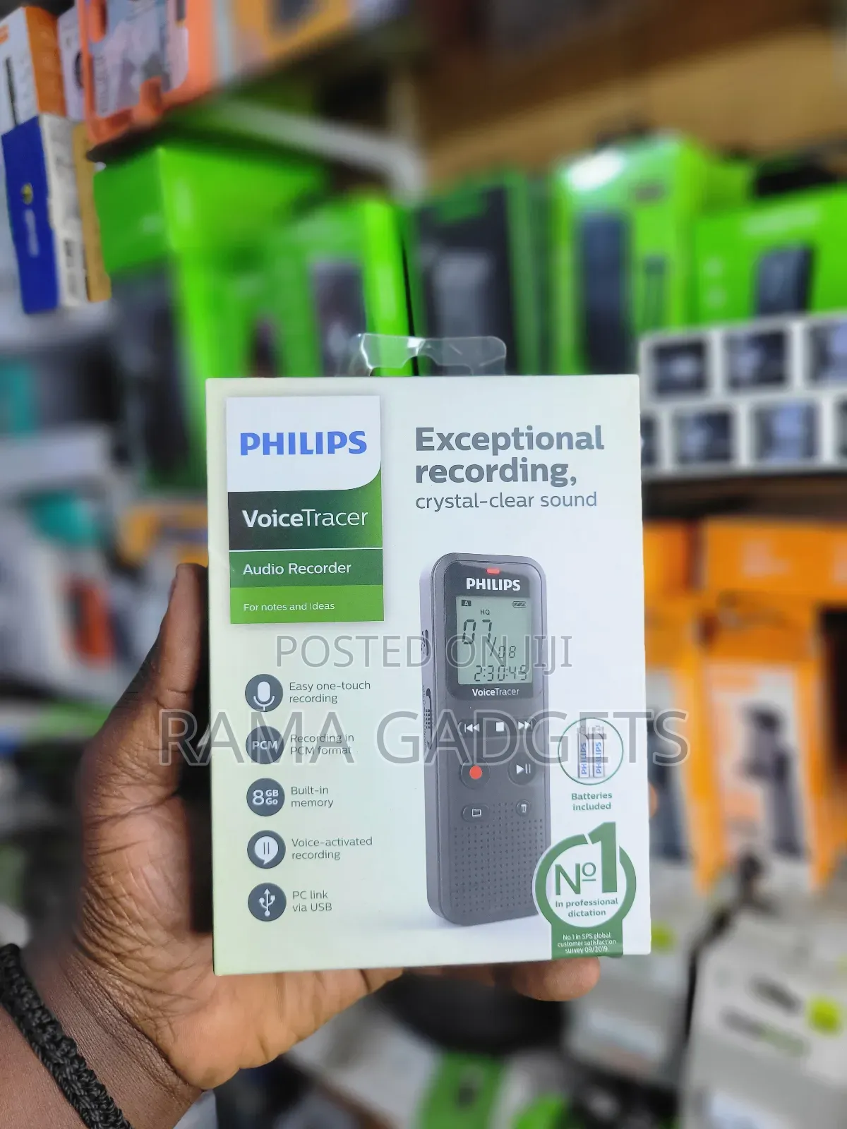 Philips Voicetracer Dvt1160 Digital Audio Recorder.