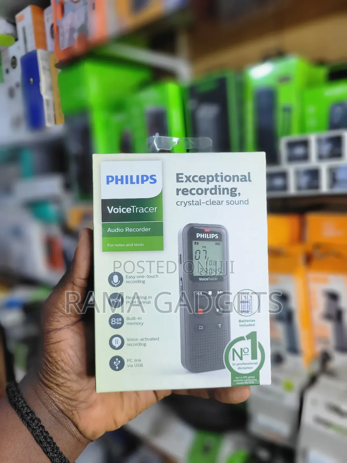 Philips Voicetracer Dvt1160 Digital Audio Recorder.