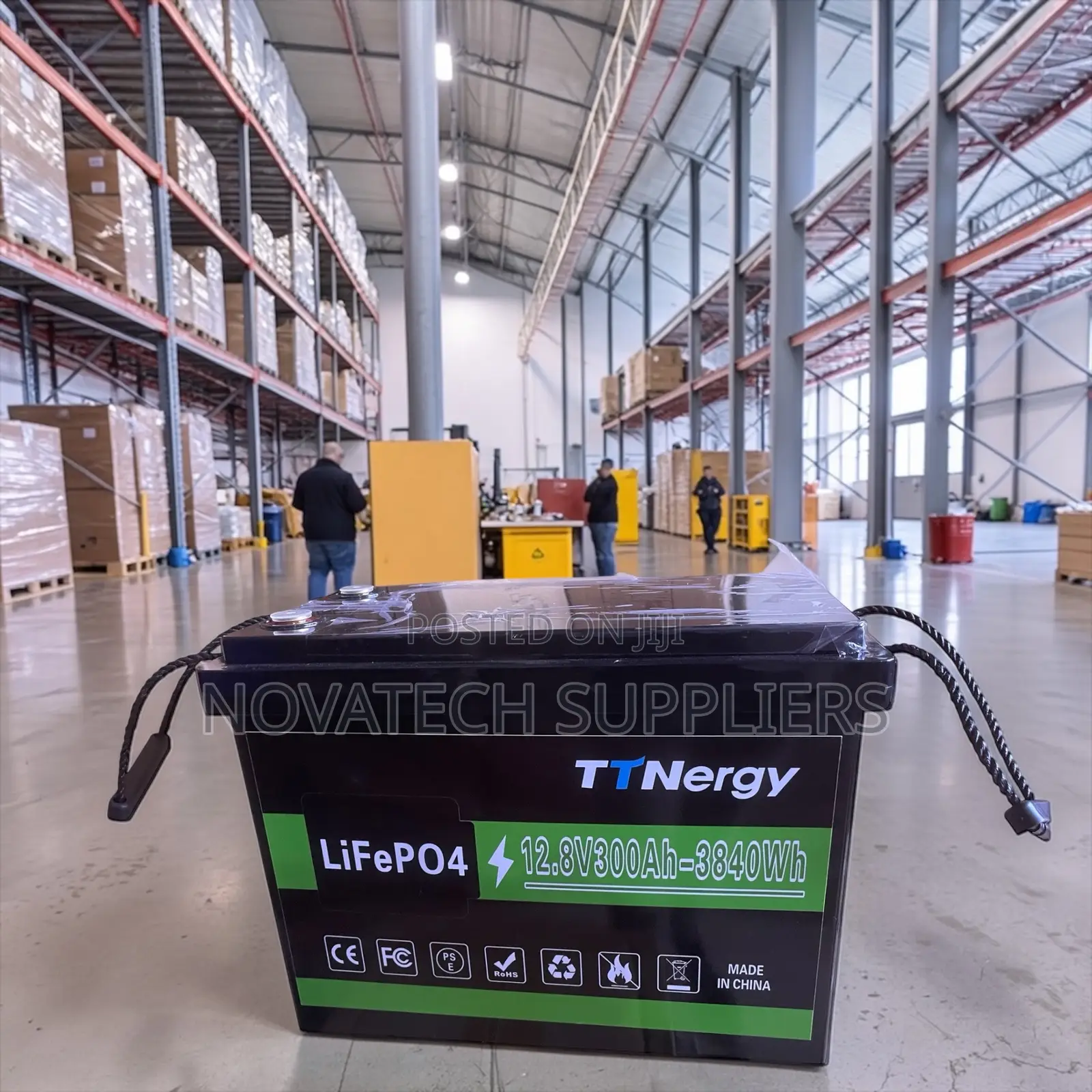 3.84kwh Ttnergy 300ah Deep Cycle Lifepo4 Battery