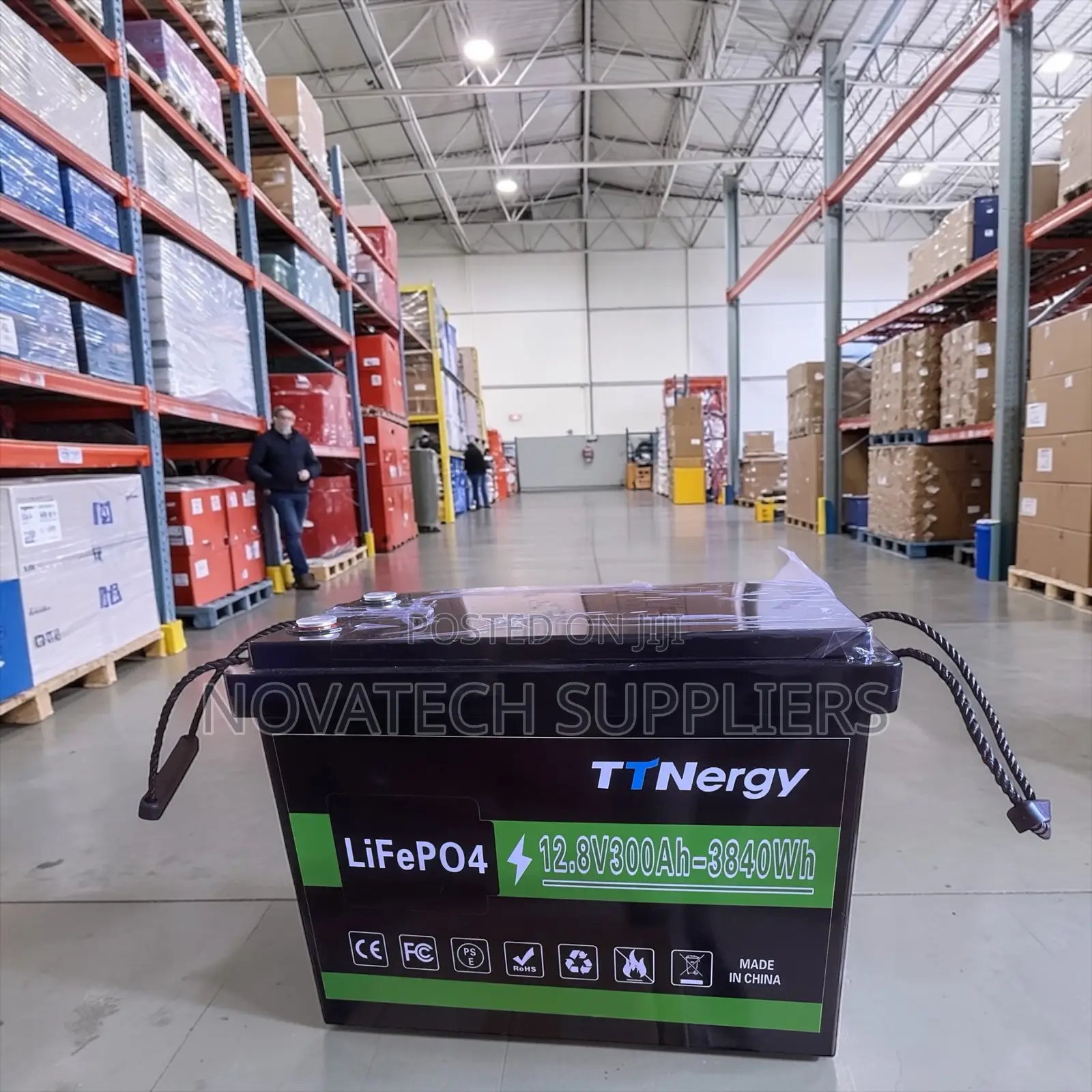 Ttnergy 300ah Lithium Battery – Long Life 3.84kwh Storage