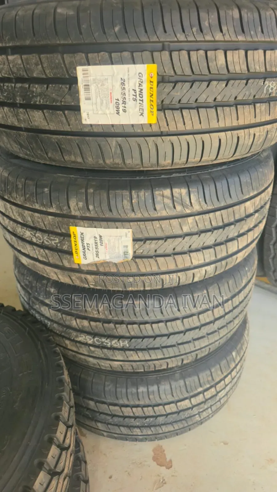 265/55r19 109w Grandtrek Pt5 Design Dunlop Made in Japan