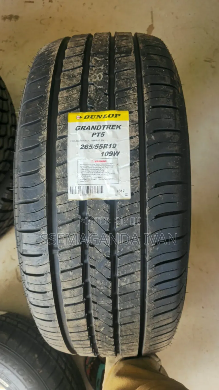265/55r19 109w Grandtrek Pt5 Design Dunlop Made in Japan
