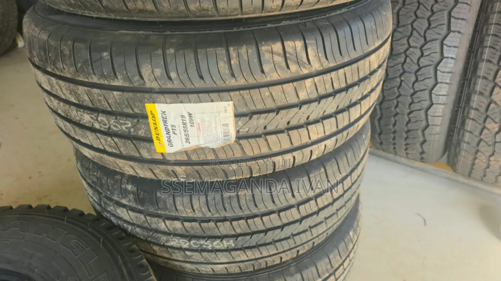 265/55r19 109w Grandtrek Pt5 Design Dunlop Made in Japan