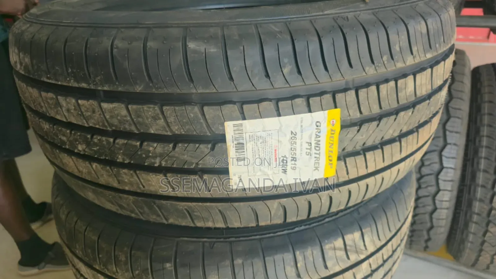 265/55r19 109w Grandtrek Pt5 Design Dunlop Made in Japan
