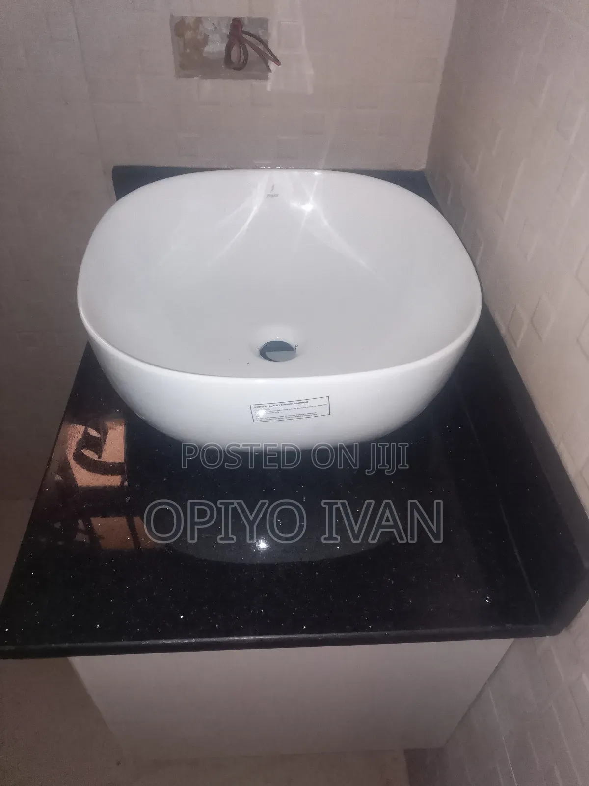Granite Bathroom Top Installation