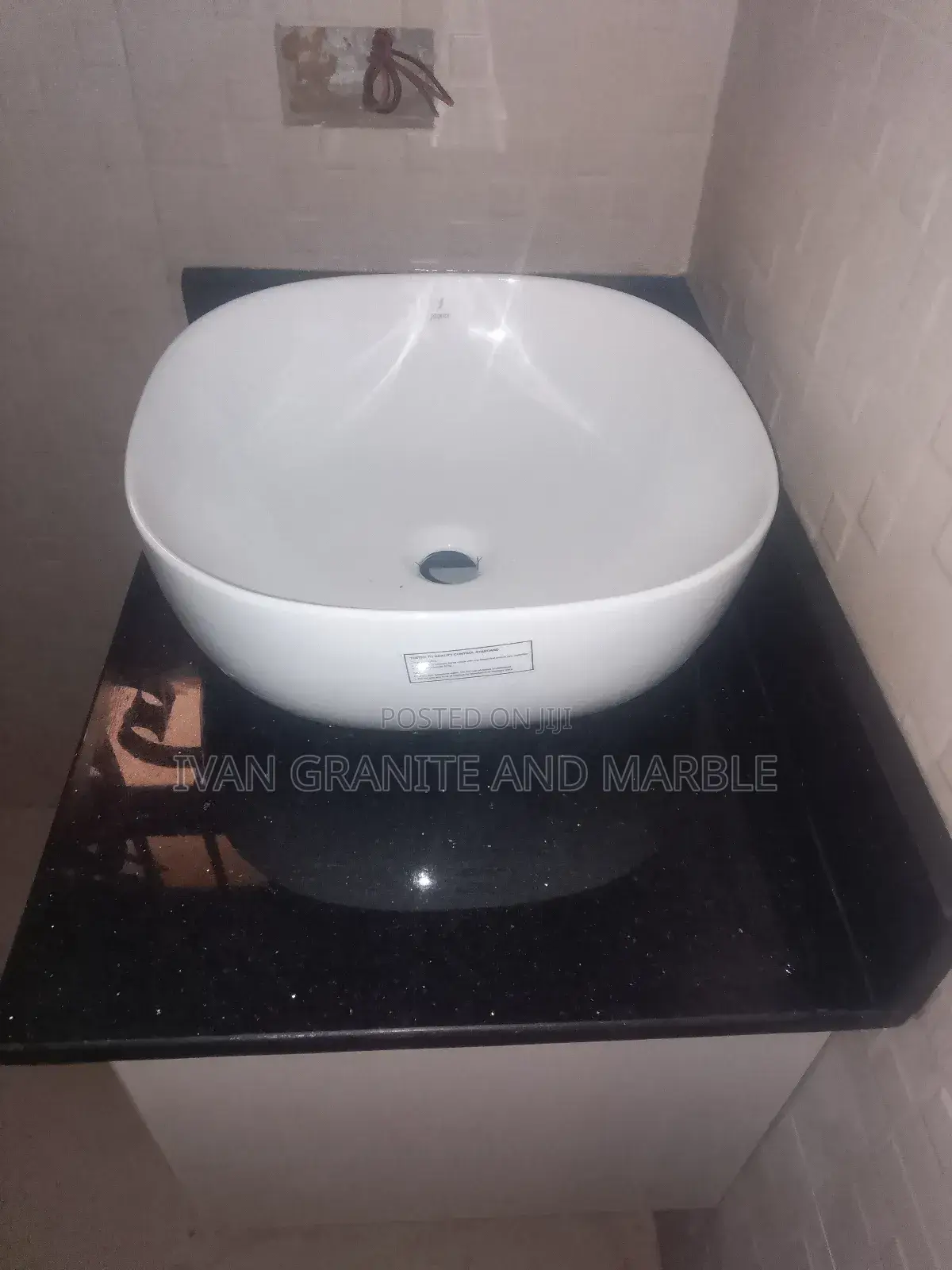 Granite Bathroom Top Installation
