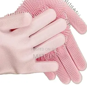 2pcs Multifunctional Washing Gloves