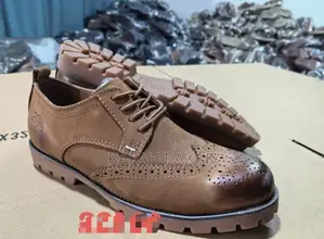 Original Men’S Brown Timberland Oxford Casual Leather Shoes