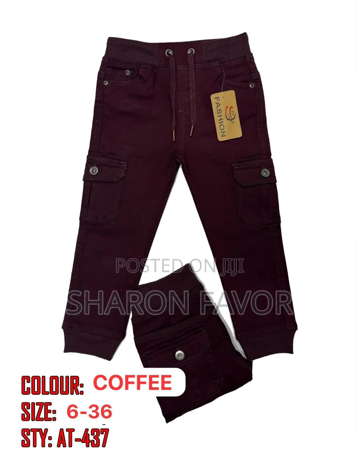 Kids Cargo Pants