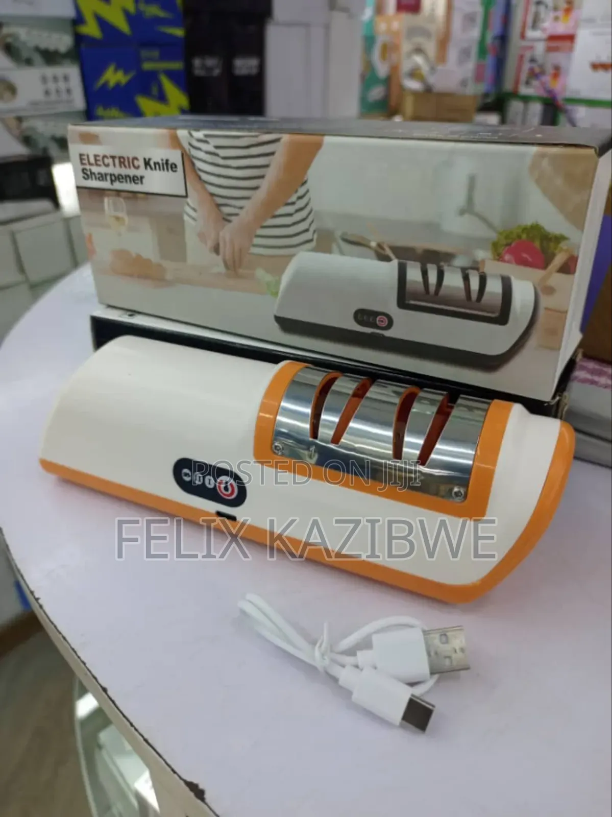 Cordless Electric Knife Sharpener.