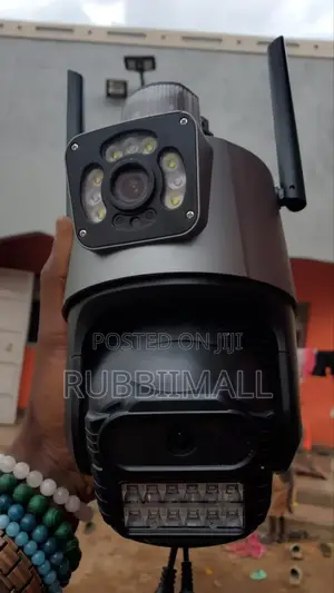 Dual-Lens Outdoor Security Camera