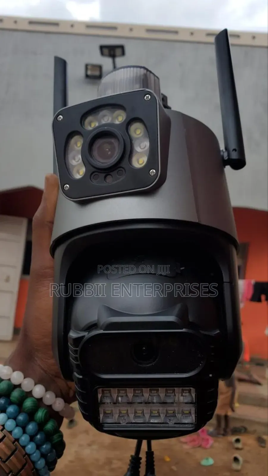 Dual-Lens Outdoor Security Camera