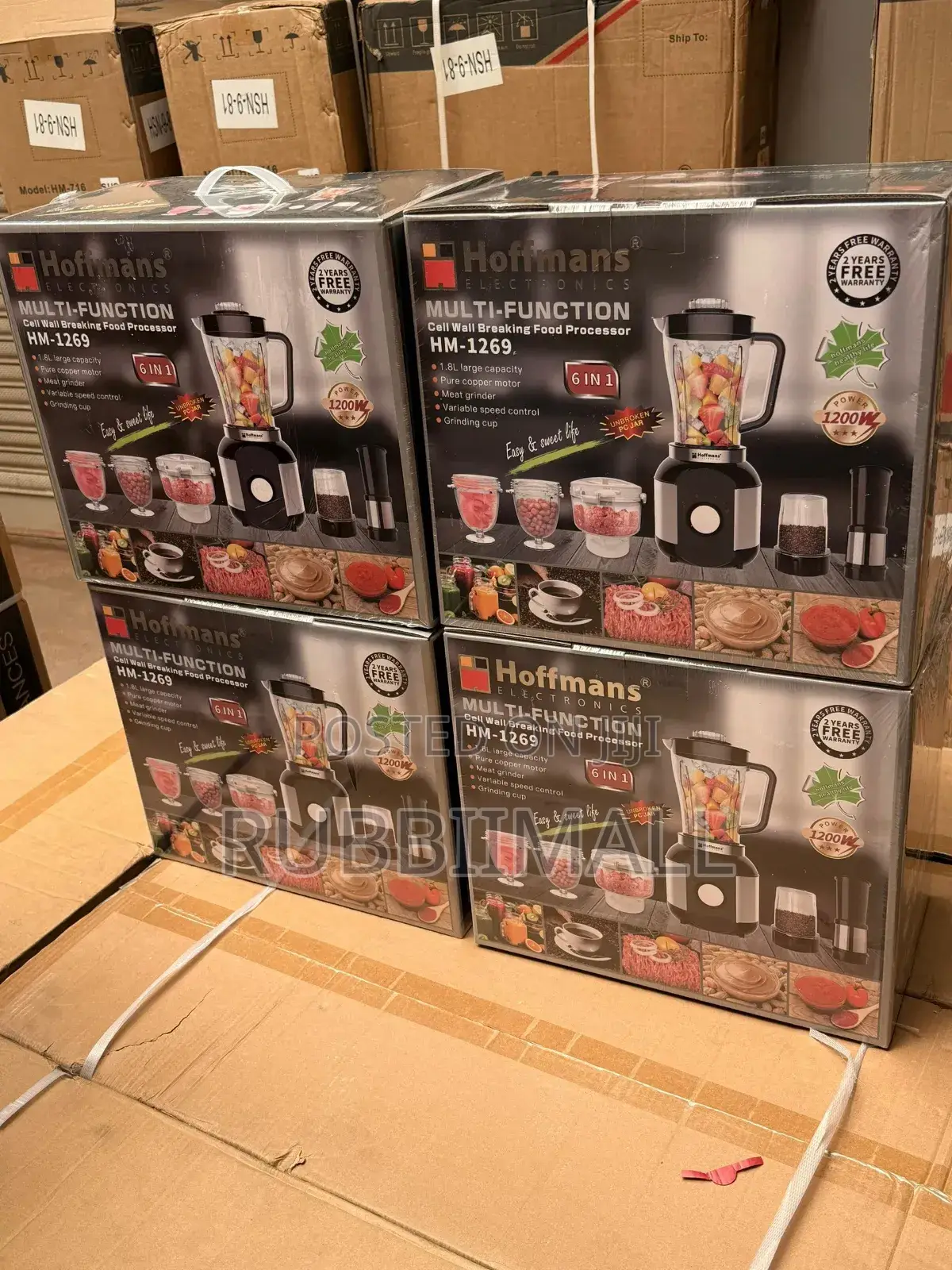 Electric Blender 6 in 1(Hm1269)
