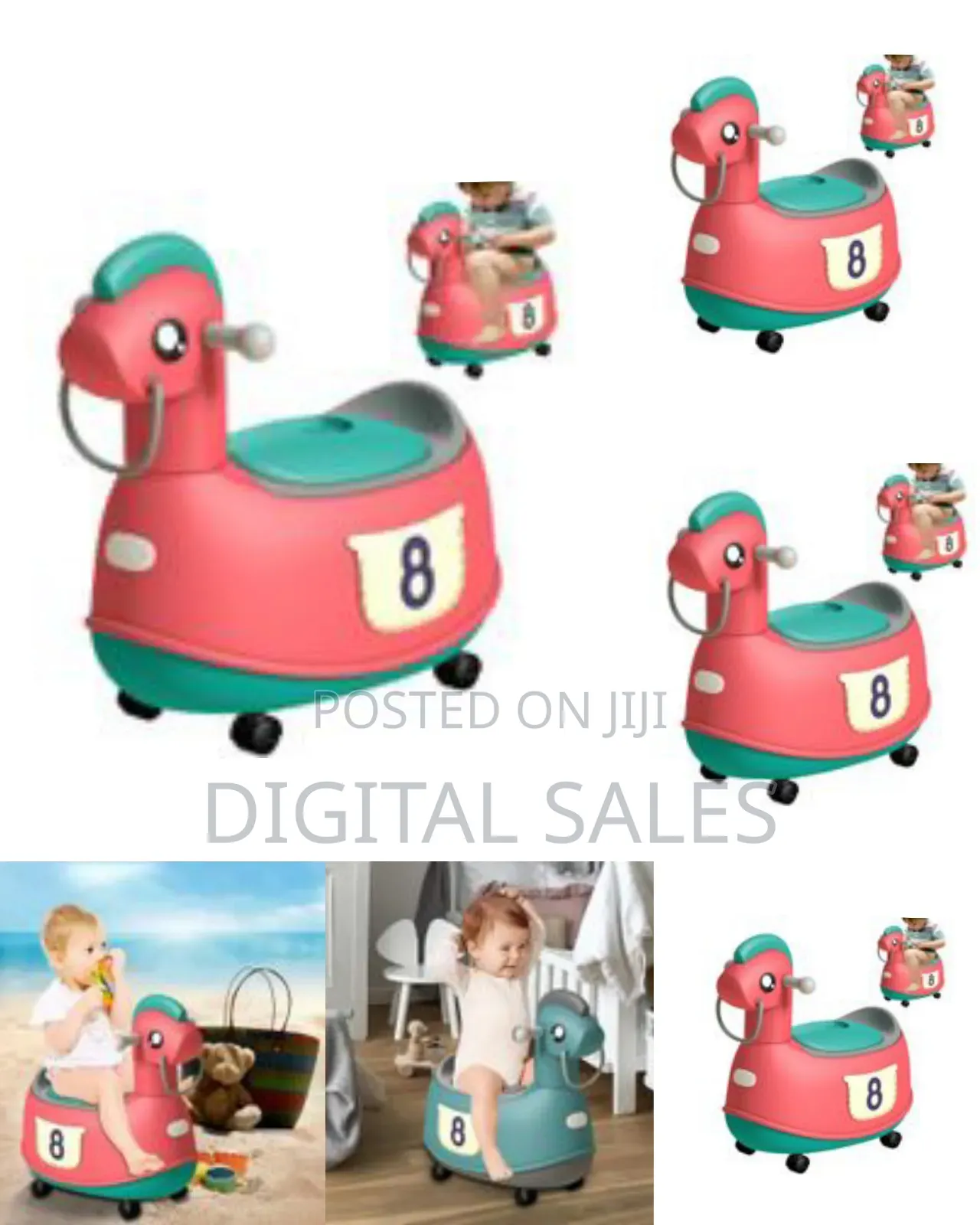 Children Horse Non-Slip Professional Splashing Gaurd Toddler Potty.
