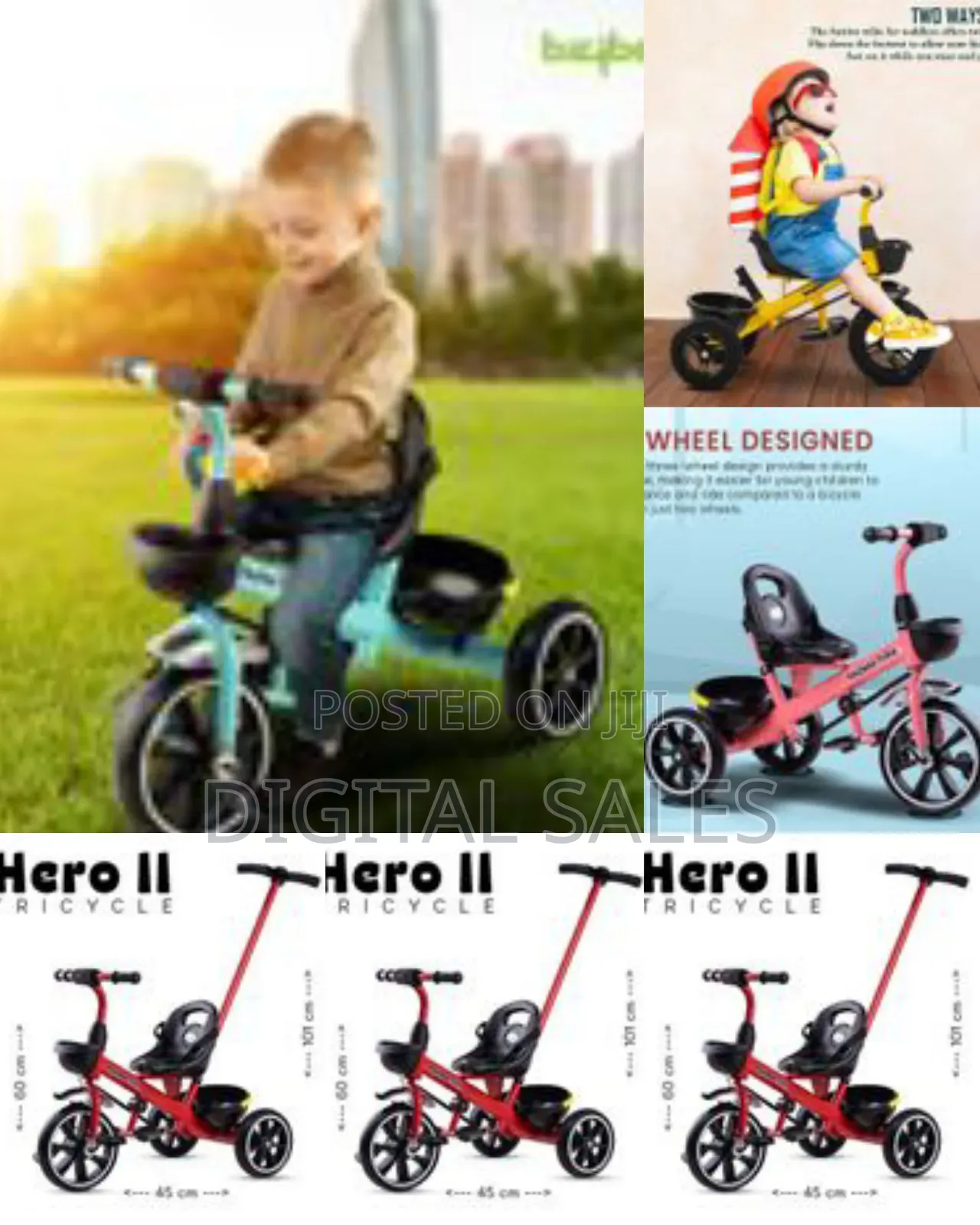 Baybee 2 in 1 Furitto Baby Tricycle for Kids, Baby Bicycle With Storag
