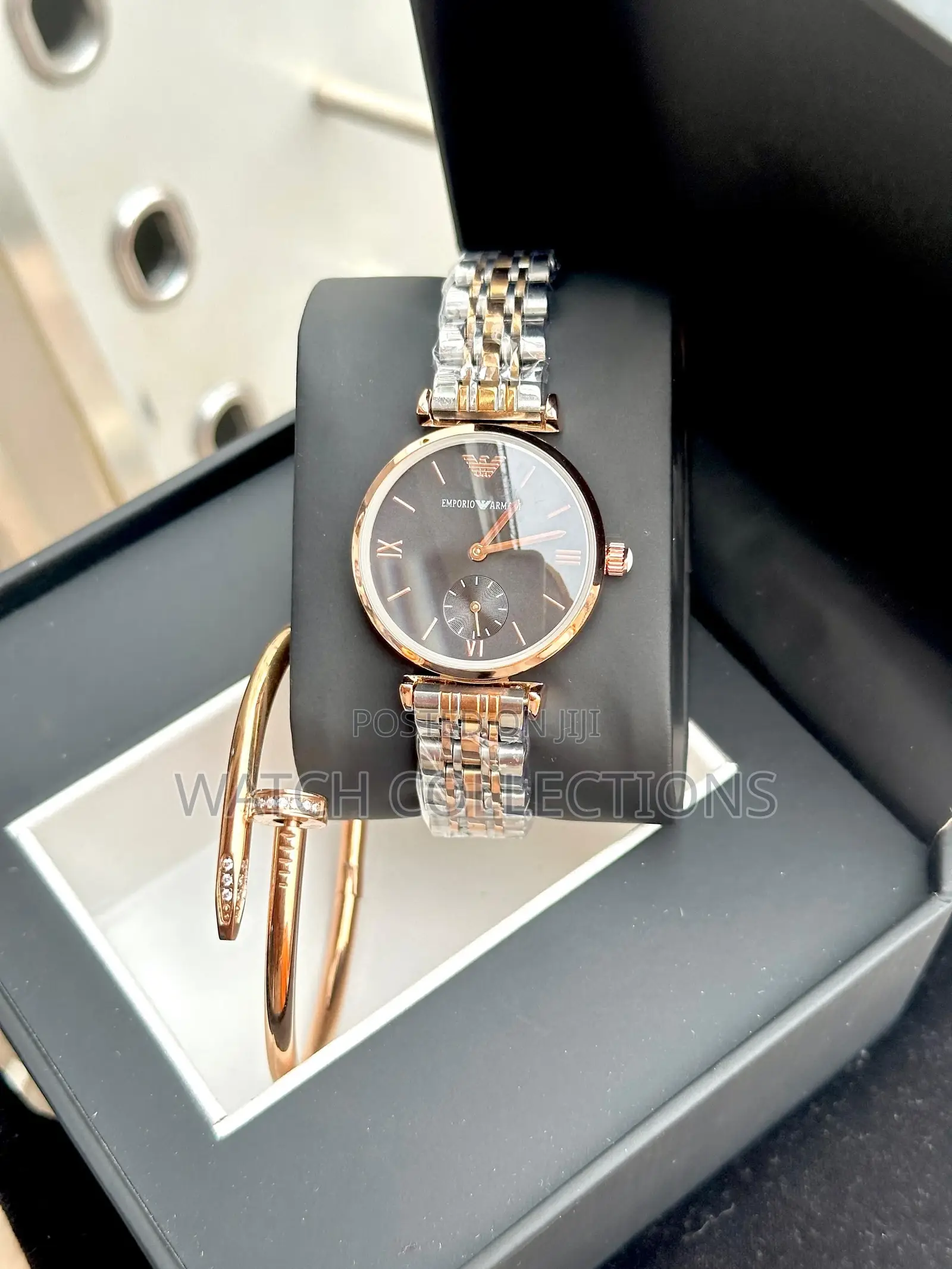 Armani Ladys Watch With a Bracelet