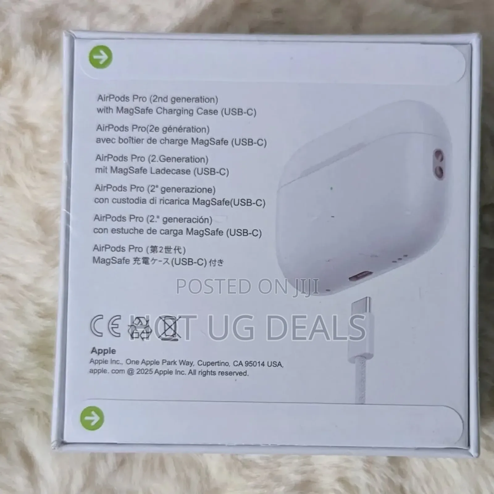 Apple Airpods Pro 2nd Generation , Earpod Wireless Earphones