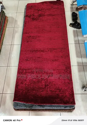 Original Modern Bedside Carpet. Maroon Color