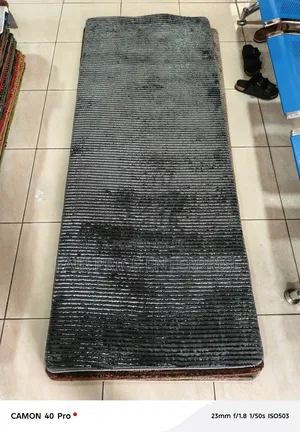 Classic Bedside Carpet.Gray Color