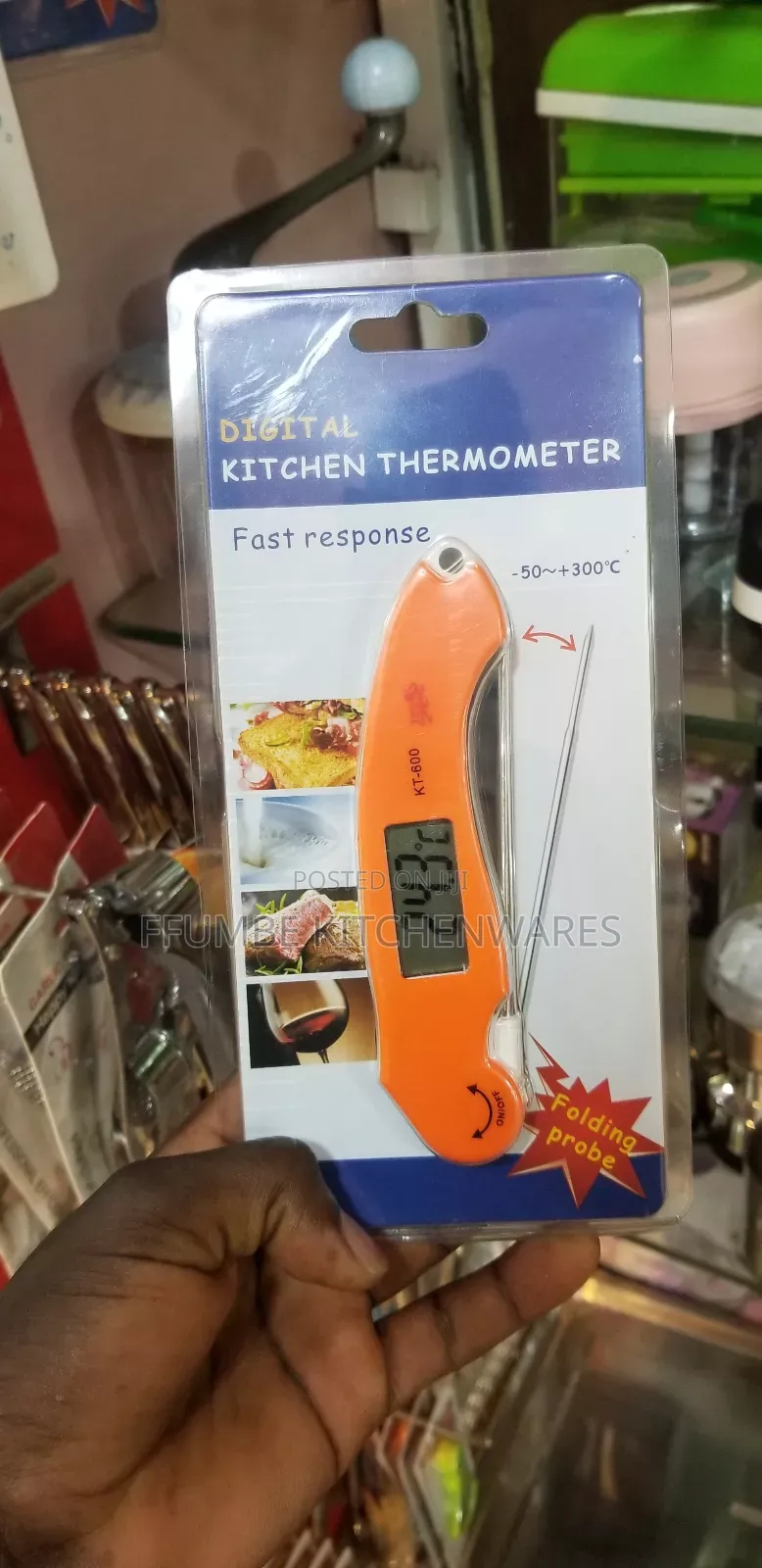 Food Thermometer Foldable