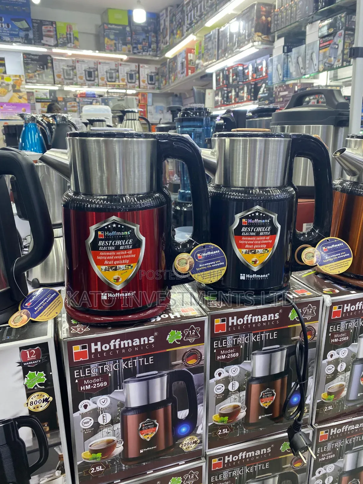 2.5 L Hoffmans Kettle Hm 2569