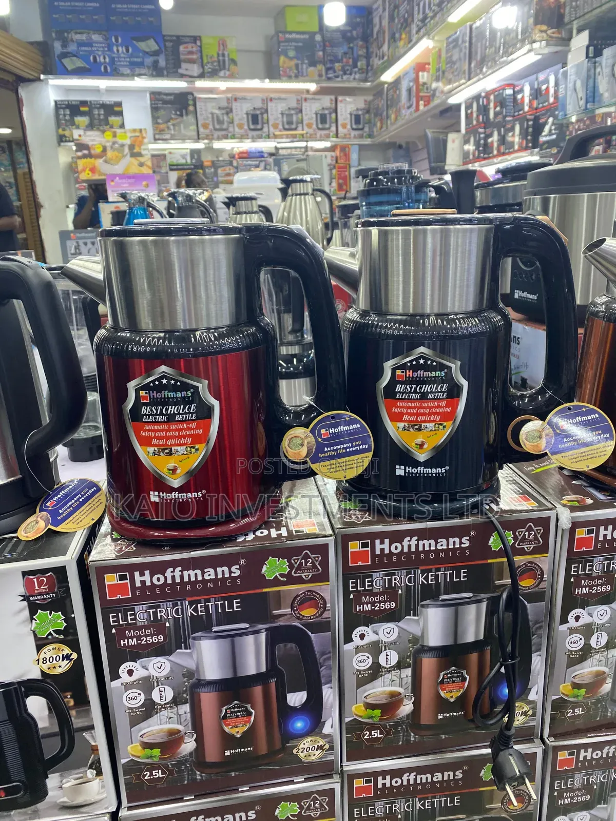 2.5 L Hoffmans Kettle Hm 2569