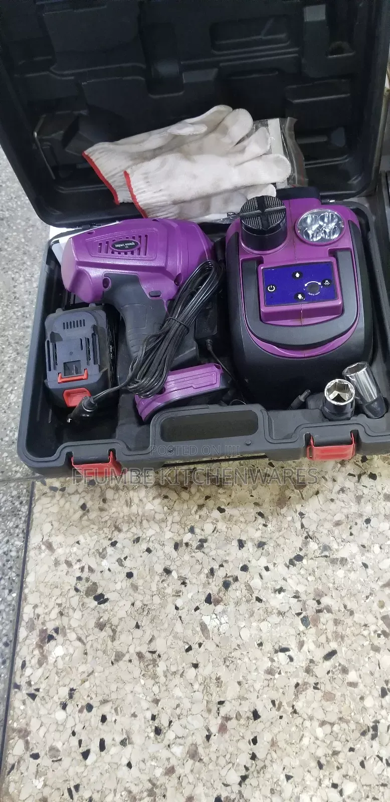 Car Jack or Cordless Hydraulic Car Jack