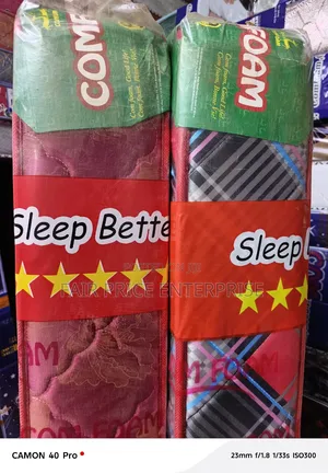 Comfoam Mattress 4x6 By6 Inches. Super Density Mattress