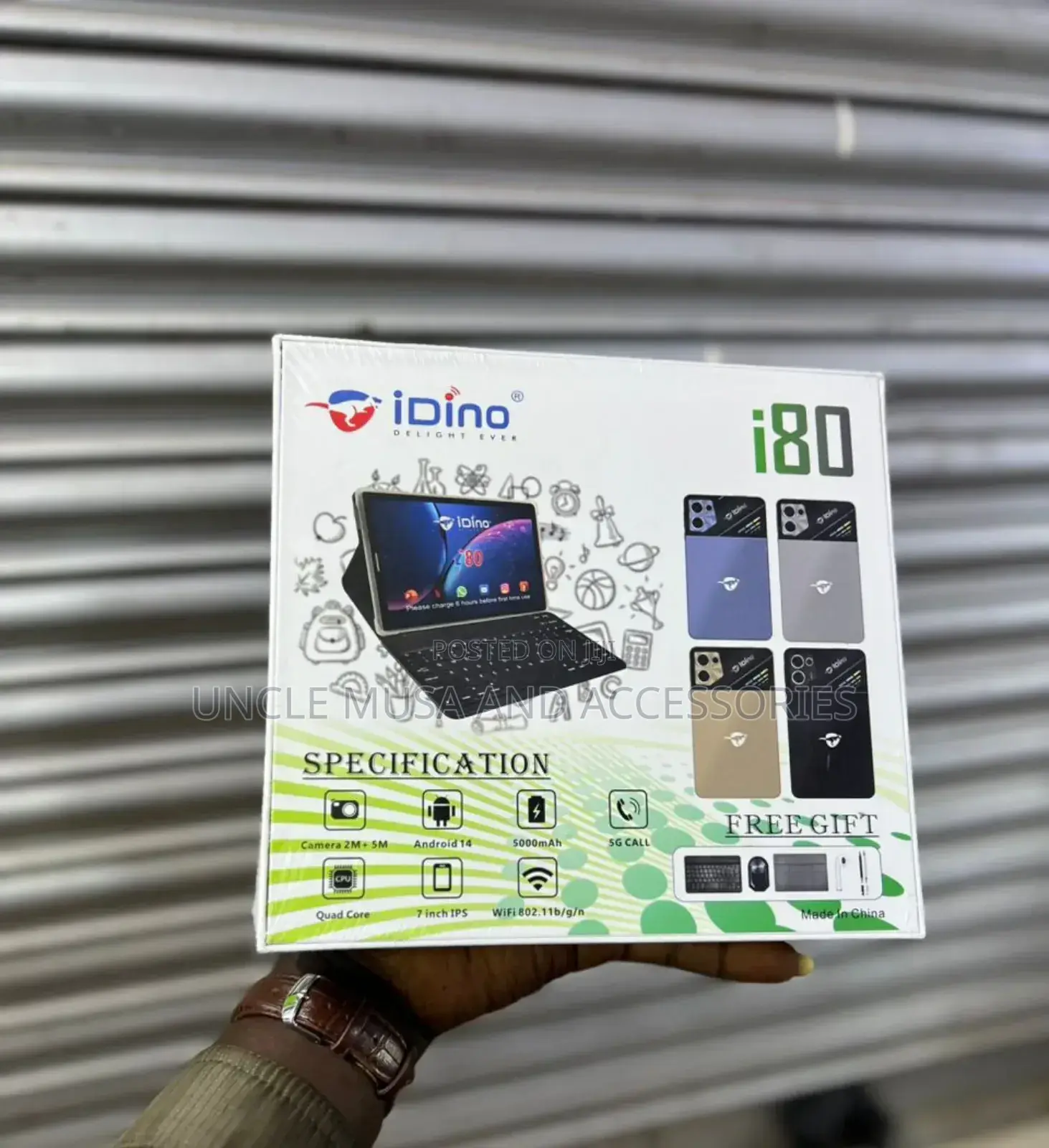 New Idino i80 256 GB Green