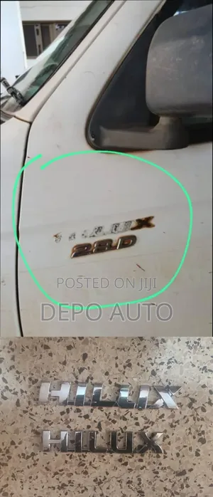Toyota Hilux Fonts and Logos