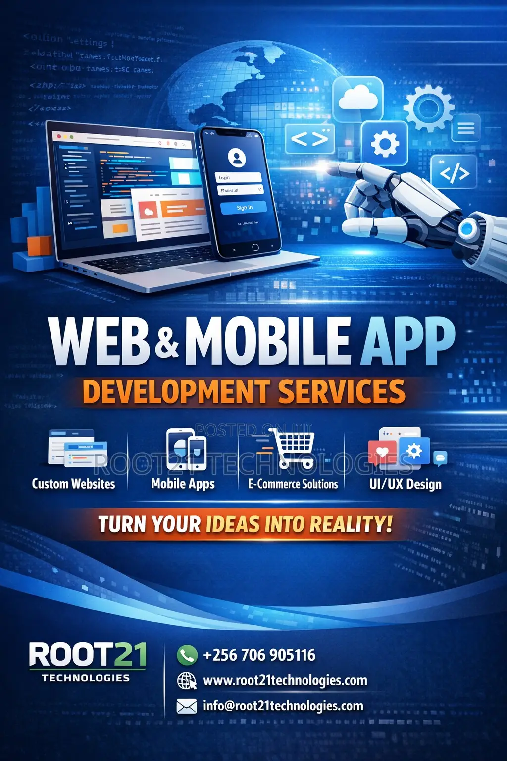 Mobile and Web App Development