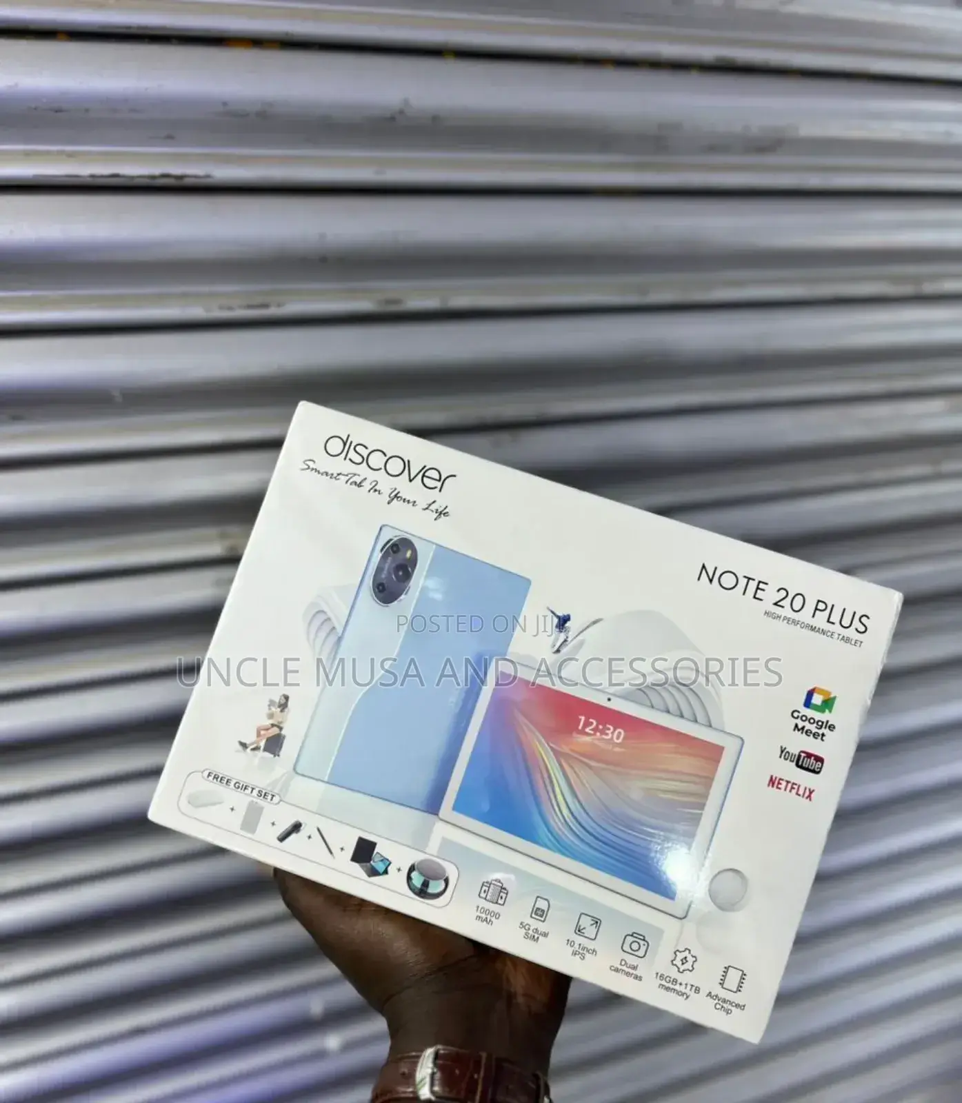 New Discover Note 20 Plus 512 GB Gray