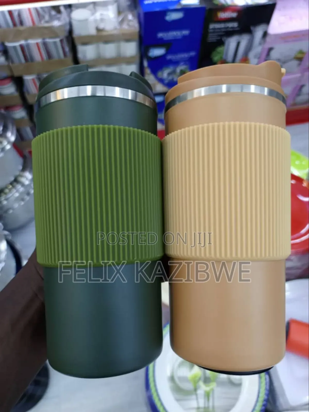 Stainless Steel Travel Mug.