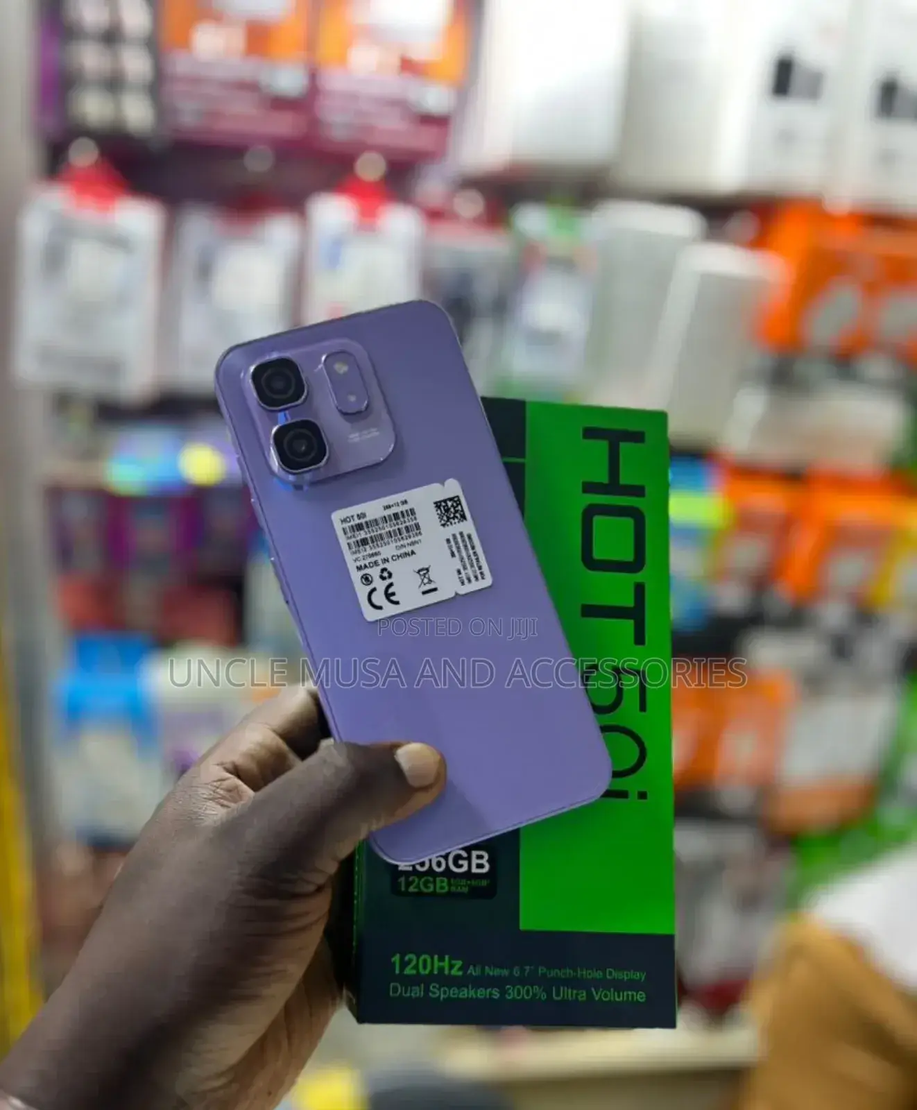 New Infinix Hot 50i 128 GB Purple