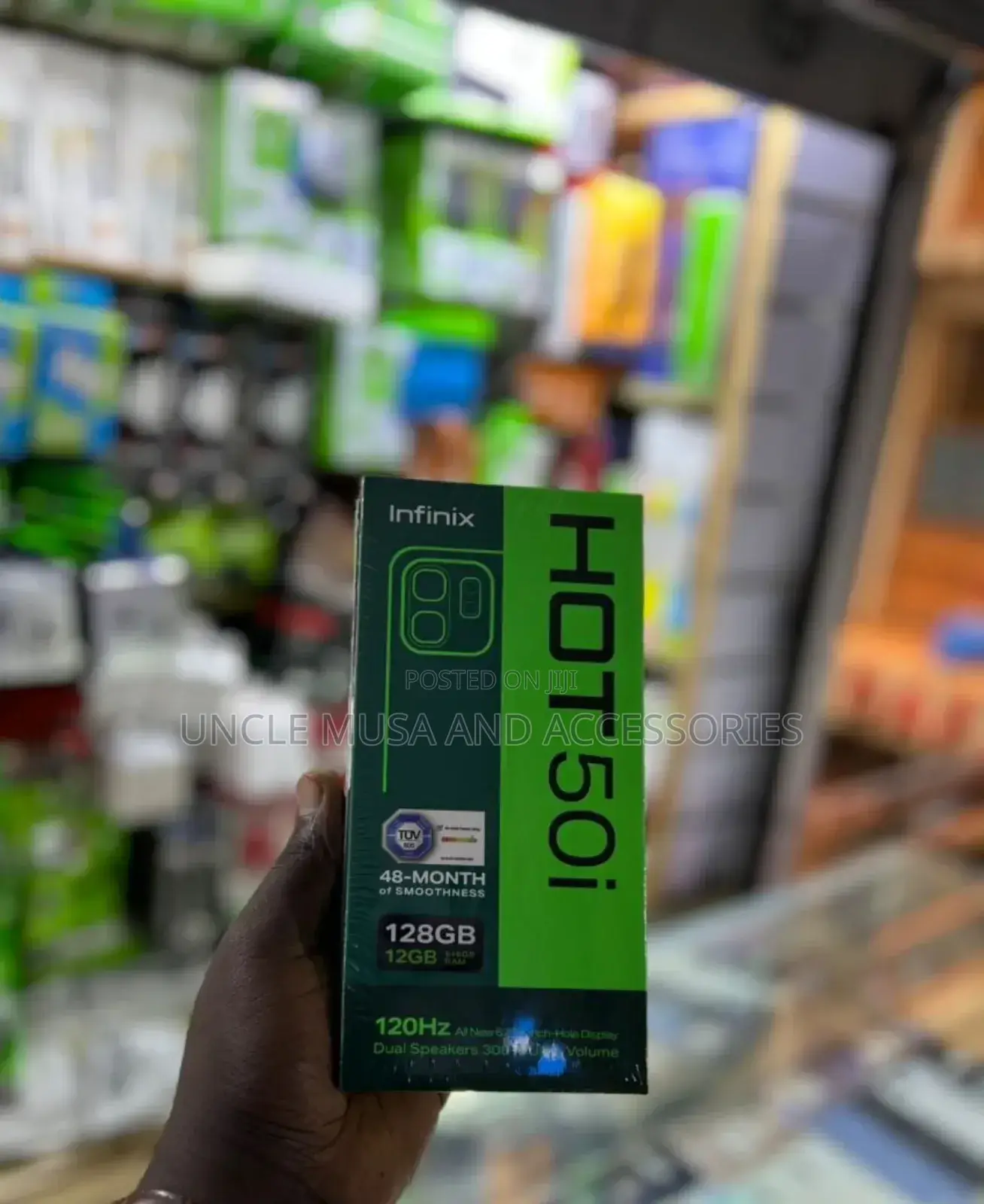 New Infinix Hot 50i 128 GB Purple