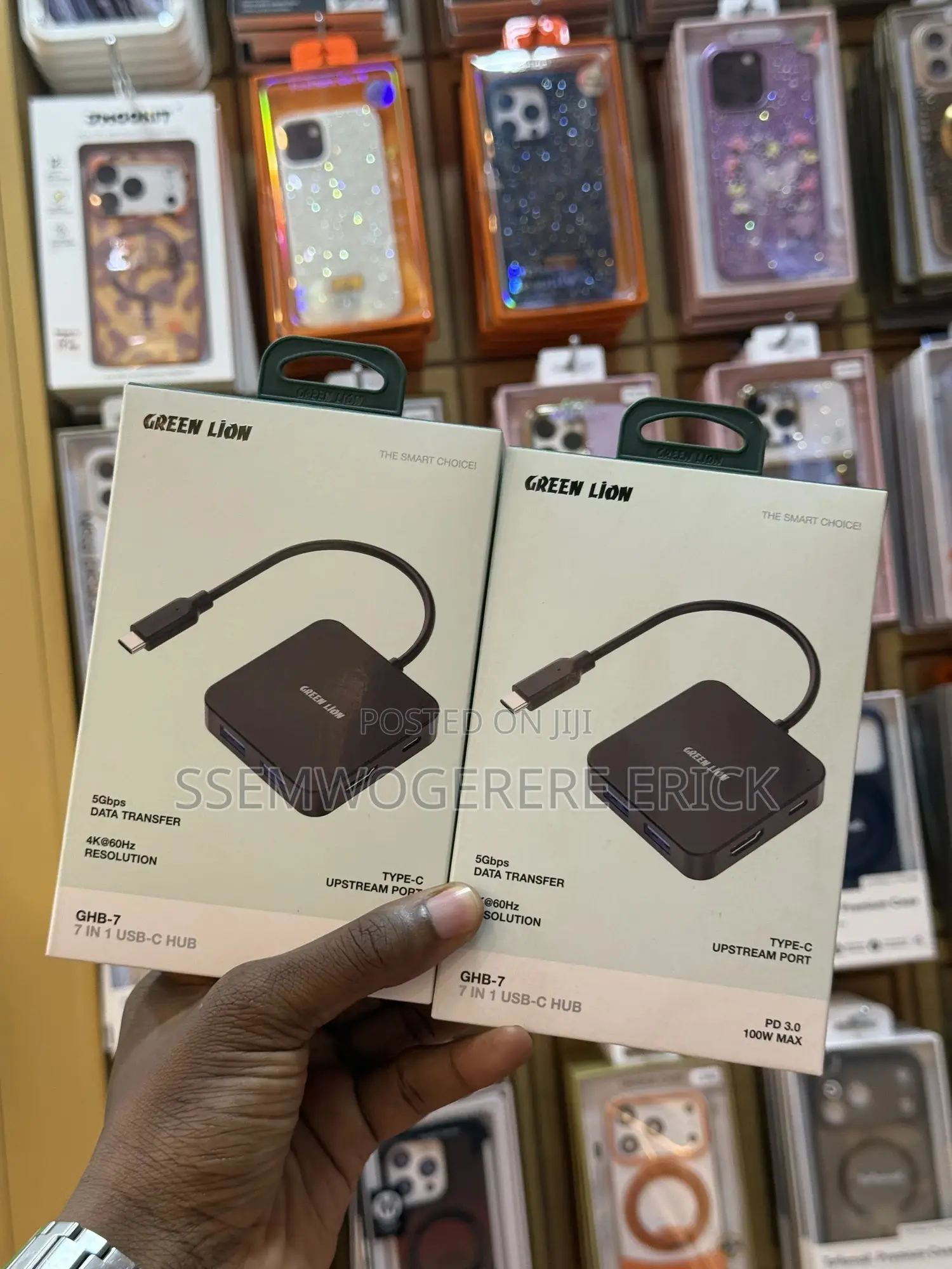 Green Lion 7 In 1 Hub (Usb-c)