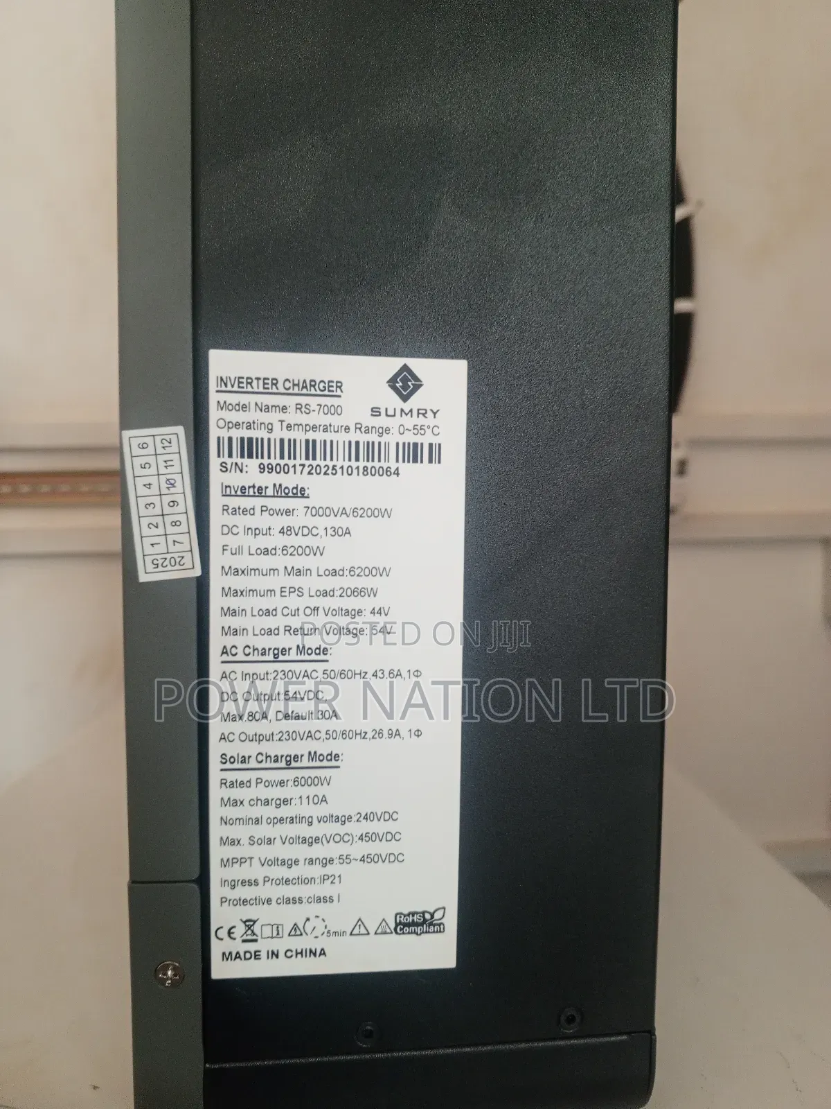 7000w Sumry Hybrid Inverter