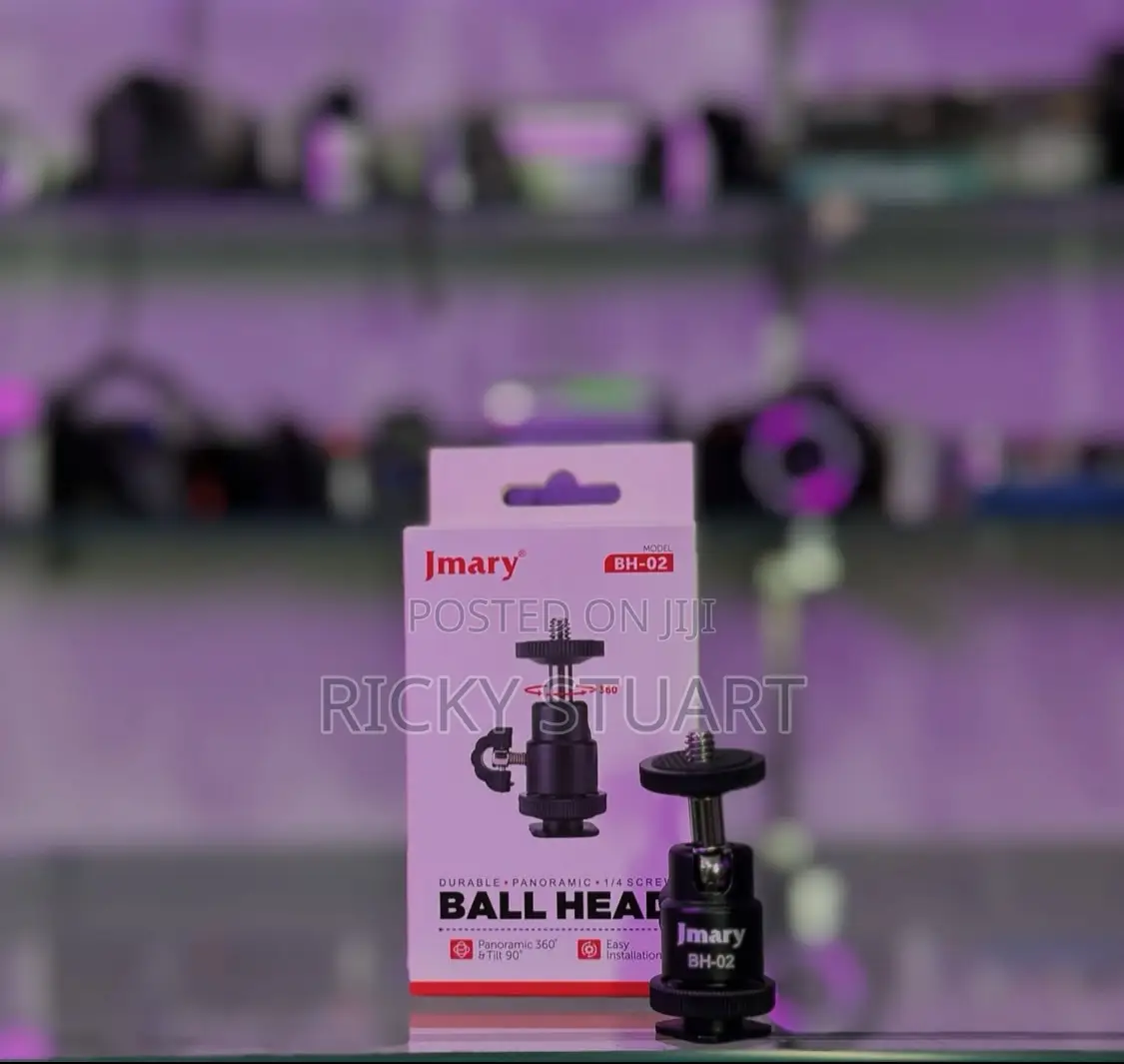 Metal Camera Tripod With 360 Degree Ball Head Bh-02