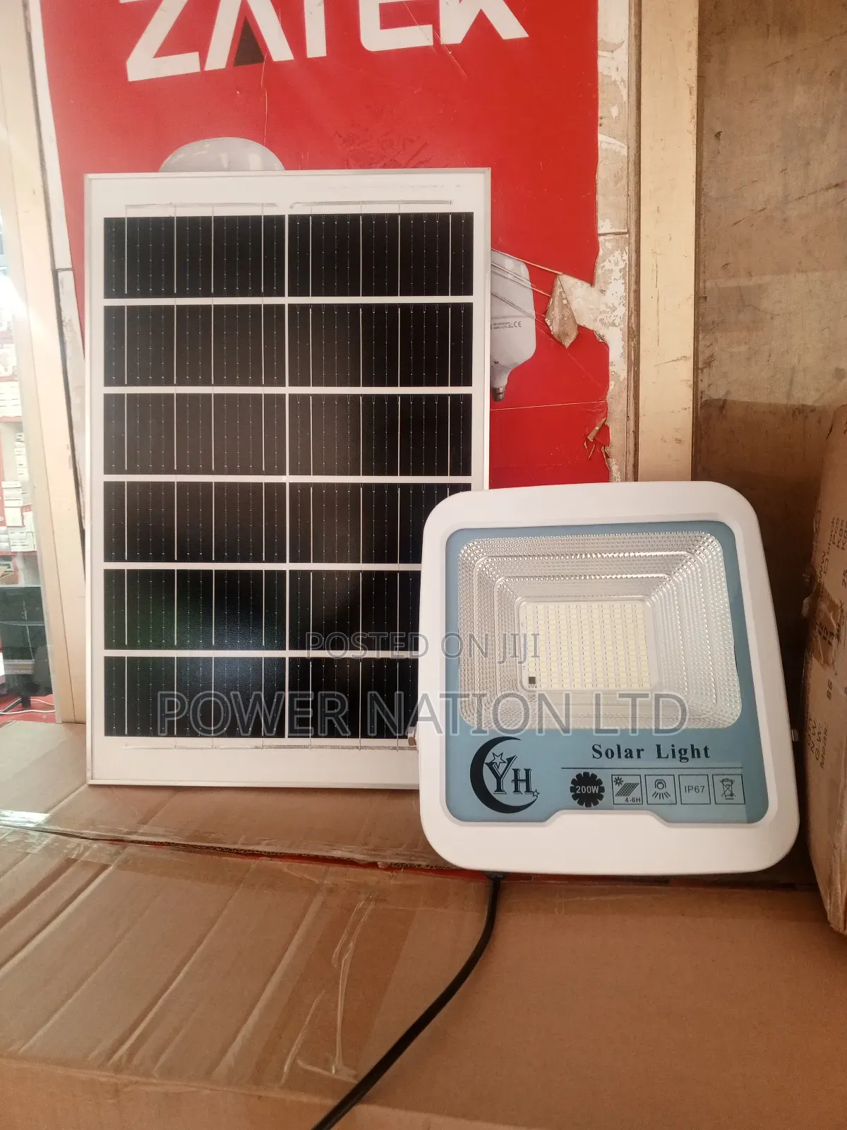 200w Starwhite Solar Flood Light