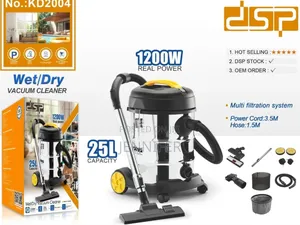 DSP Wet and Dry Vacuum Cleaner, Model Kd2004.