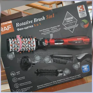 Raf Rotative 5 in 1 Brush for Hair Stylist