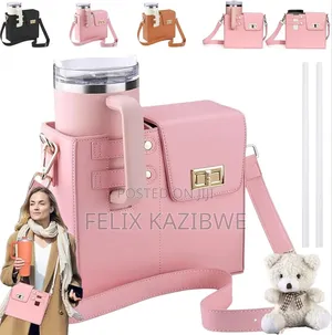 Faux Leather Crossbody Bag.