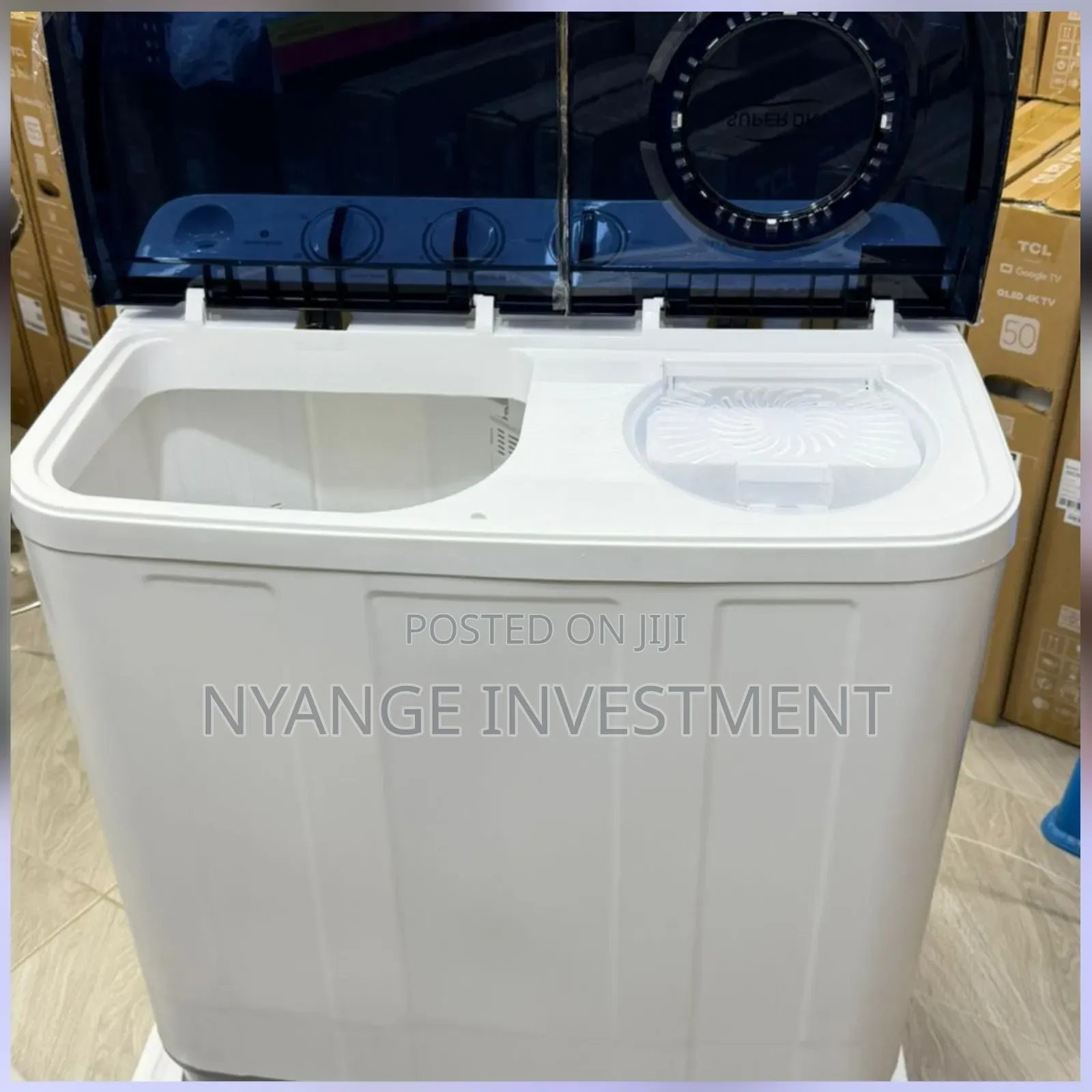 TCL 8 KGS Twin Tub Washing Machine. Washing Machine Twin Tub