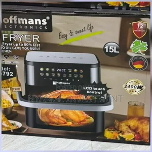 15 Litres Hoffmans Air Fryer. Air Fryer 15litres