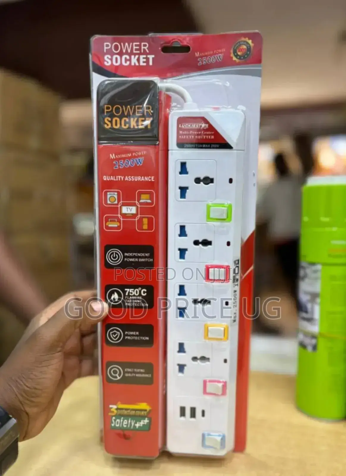Max Extension With Usb and Type C Charger