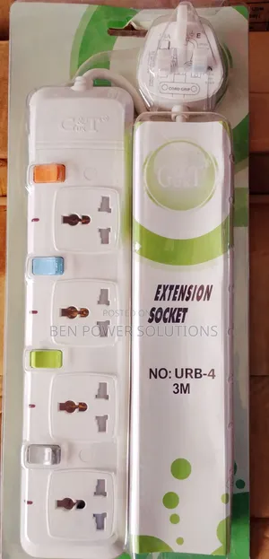 G T 4ways Heavy Duty Extension Socket