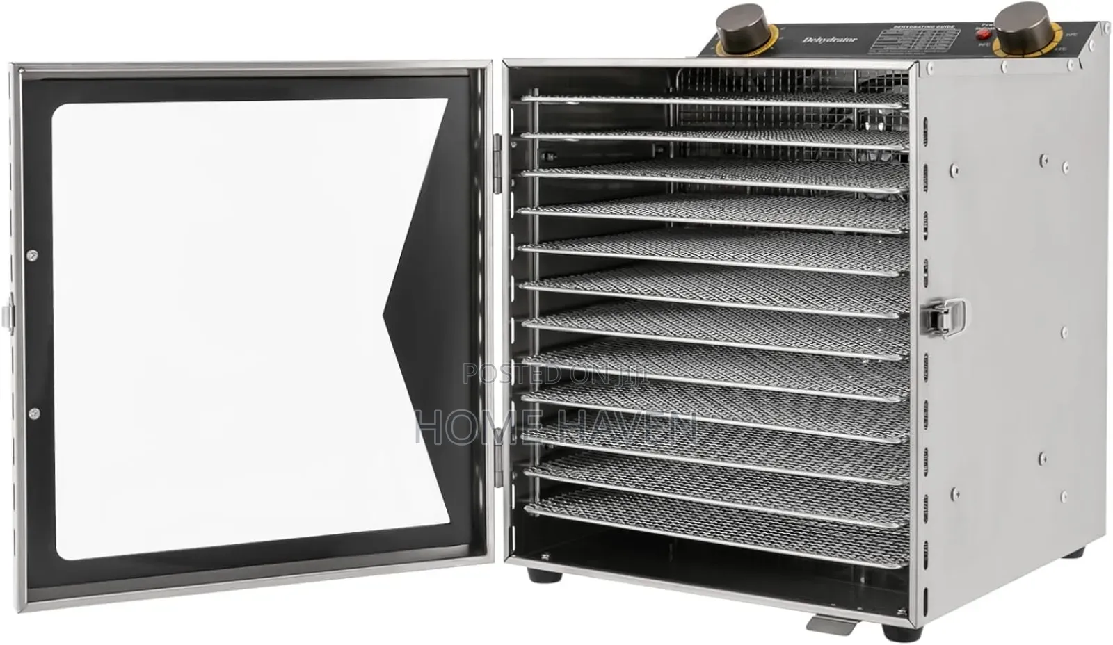 12 Tray Stainless Steel Food Dehydrator
