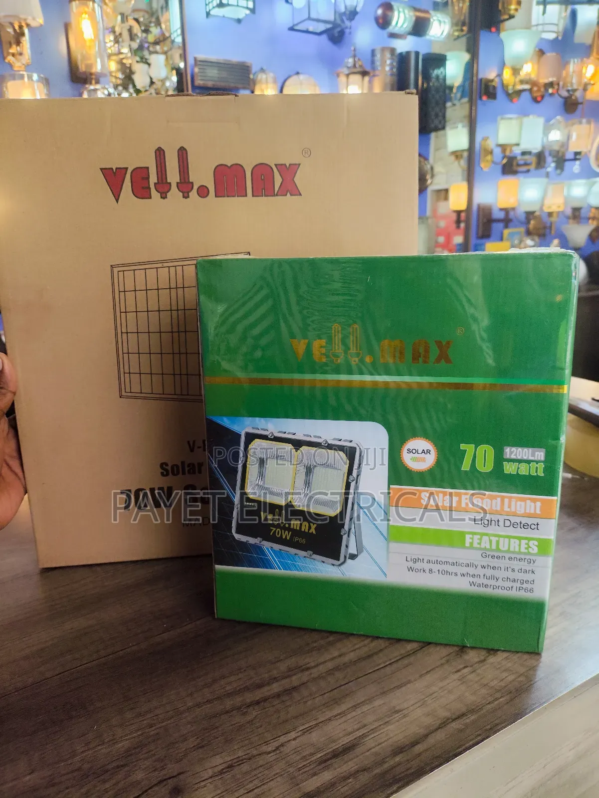 Bright Solar Flood Light For 70watts