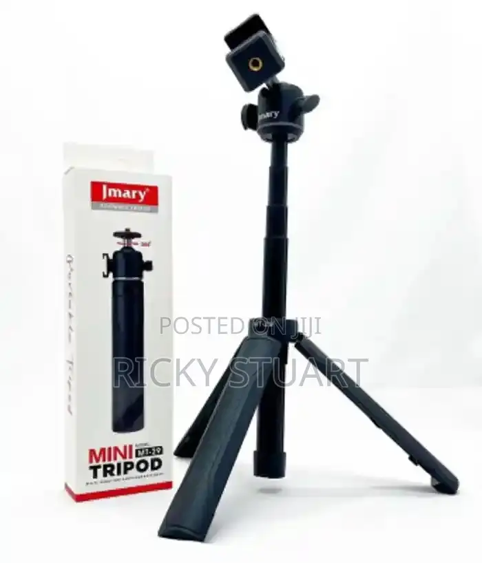 Jmary Mt-29 Mini Tripod Extendable Selfie Vlogging Tripod Stand